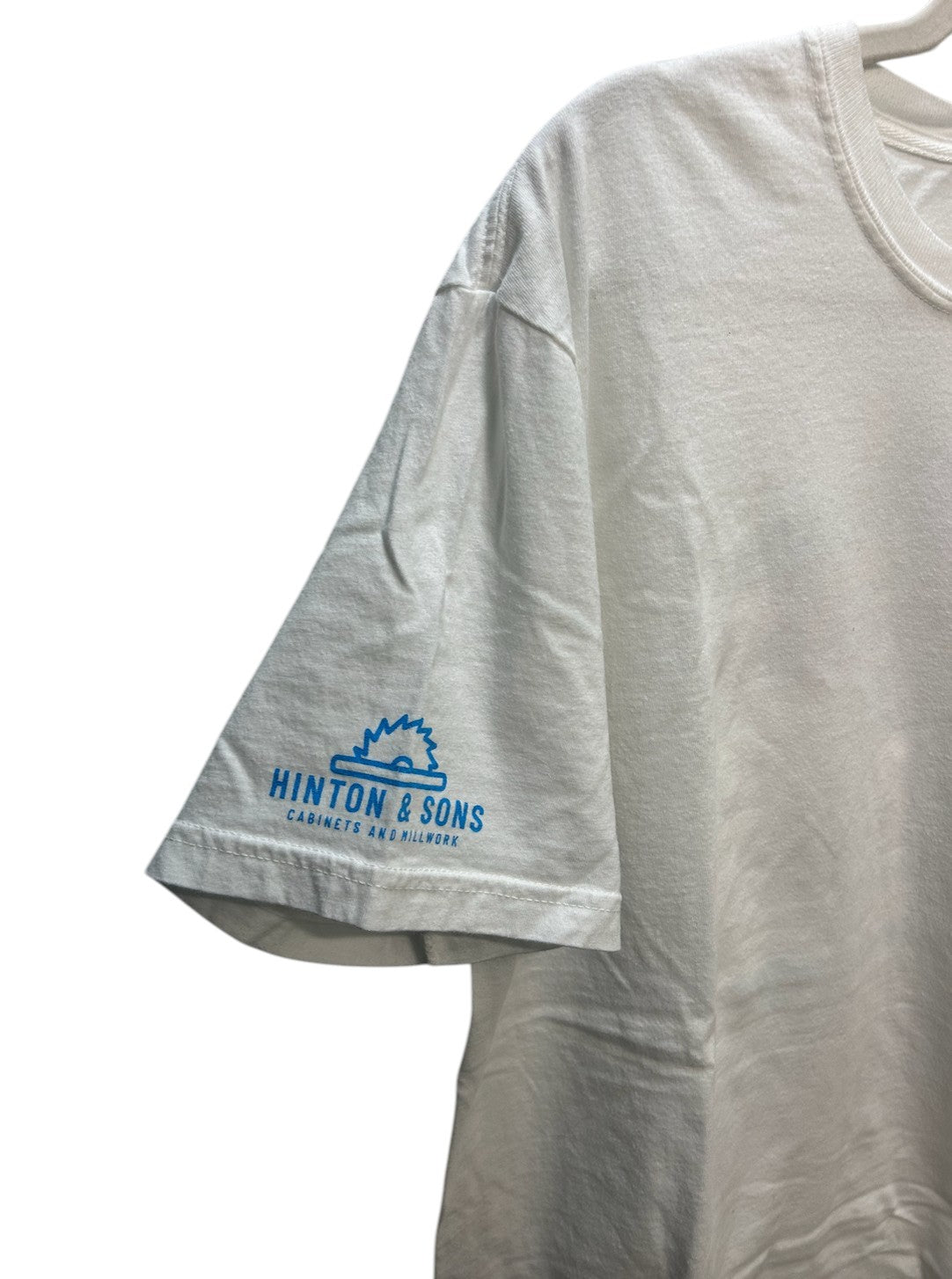 White short-sleeve t-shirt featuring the 15th Annual North Carolina Troopers Association Saltwater Challenge event graphic from October 2025.