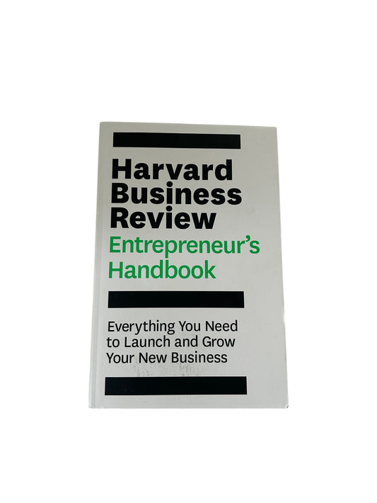 Harvard Business Review Entrepreneur's Handbook - a business guide covering everything needed to launch and grow a new business.