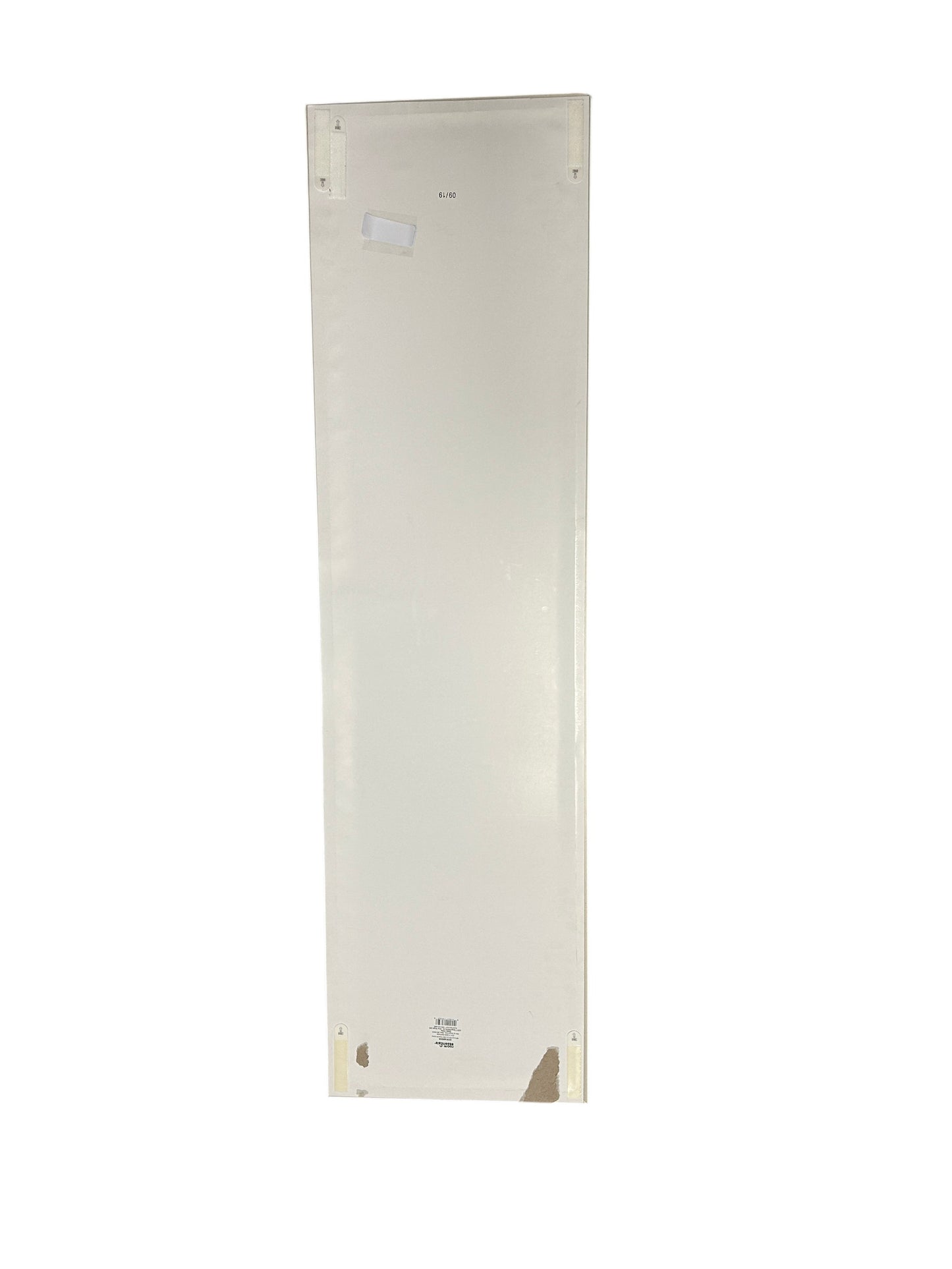 Target full-length standing floor mirror with a white frame.