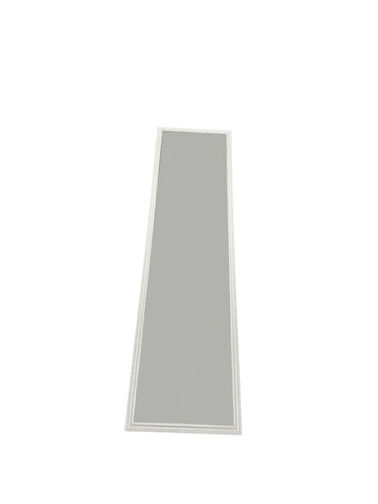 Target full-length standing floor mirror with a white frame.