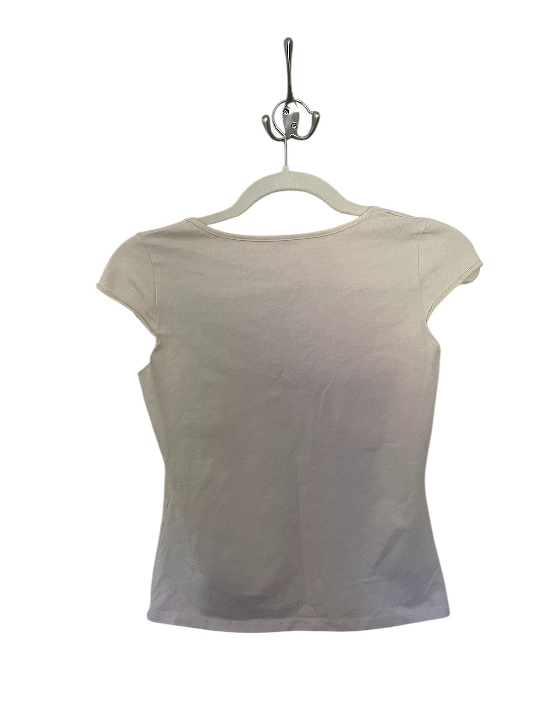 Brandy Melville cream top with square neckline.