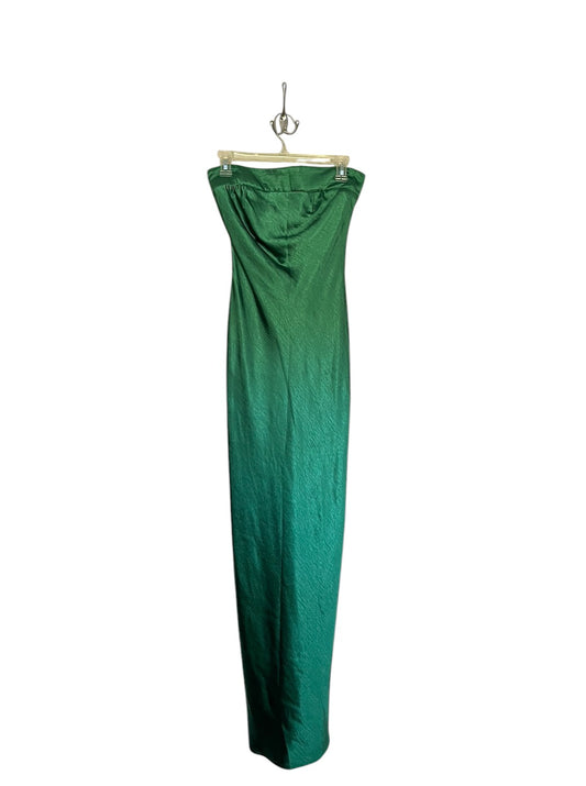 Runaway The Label green maxi dress.