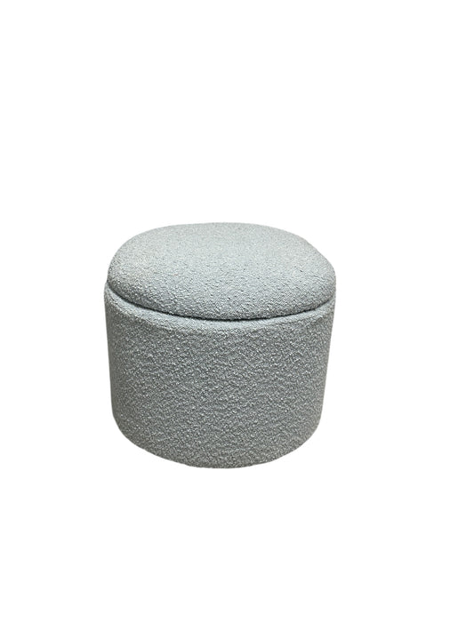 Dormify light blue ottoman with storage.