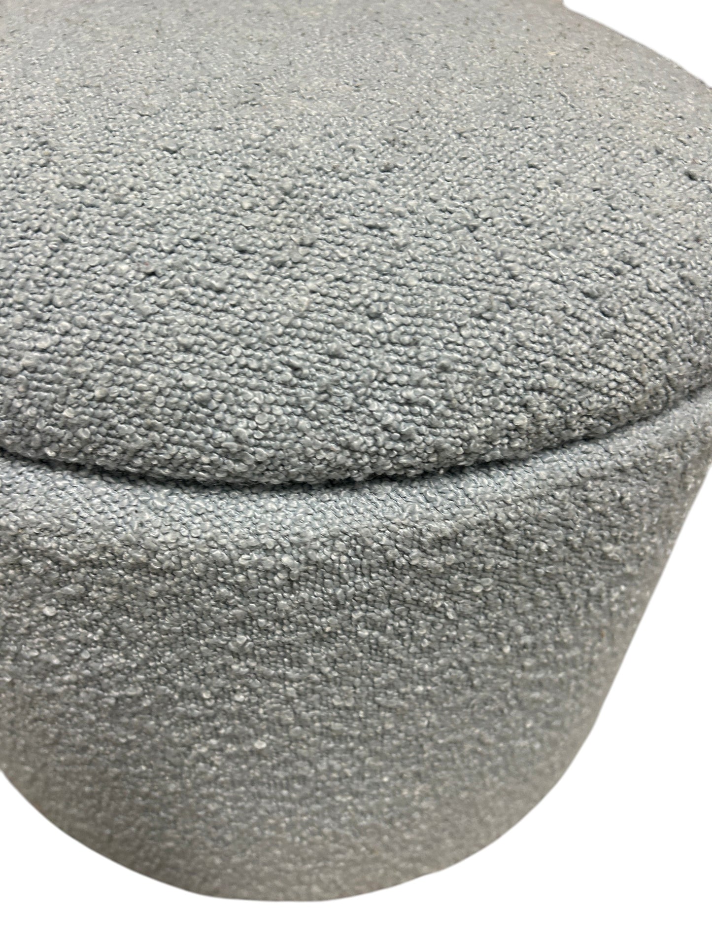 Dormify light blue ottoman with storage.