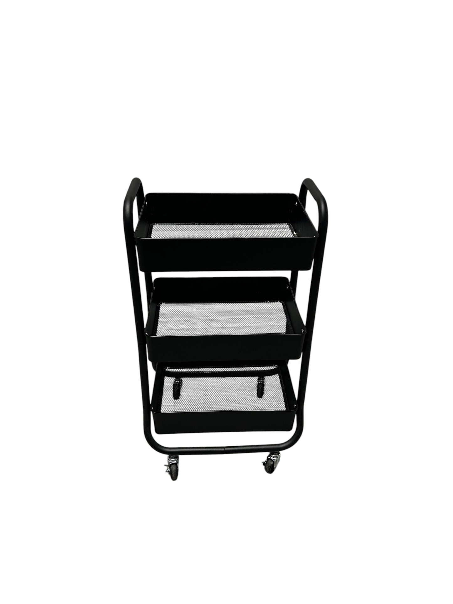 Target 3 tier black metal utility cart.