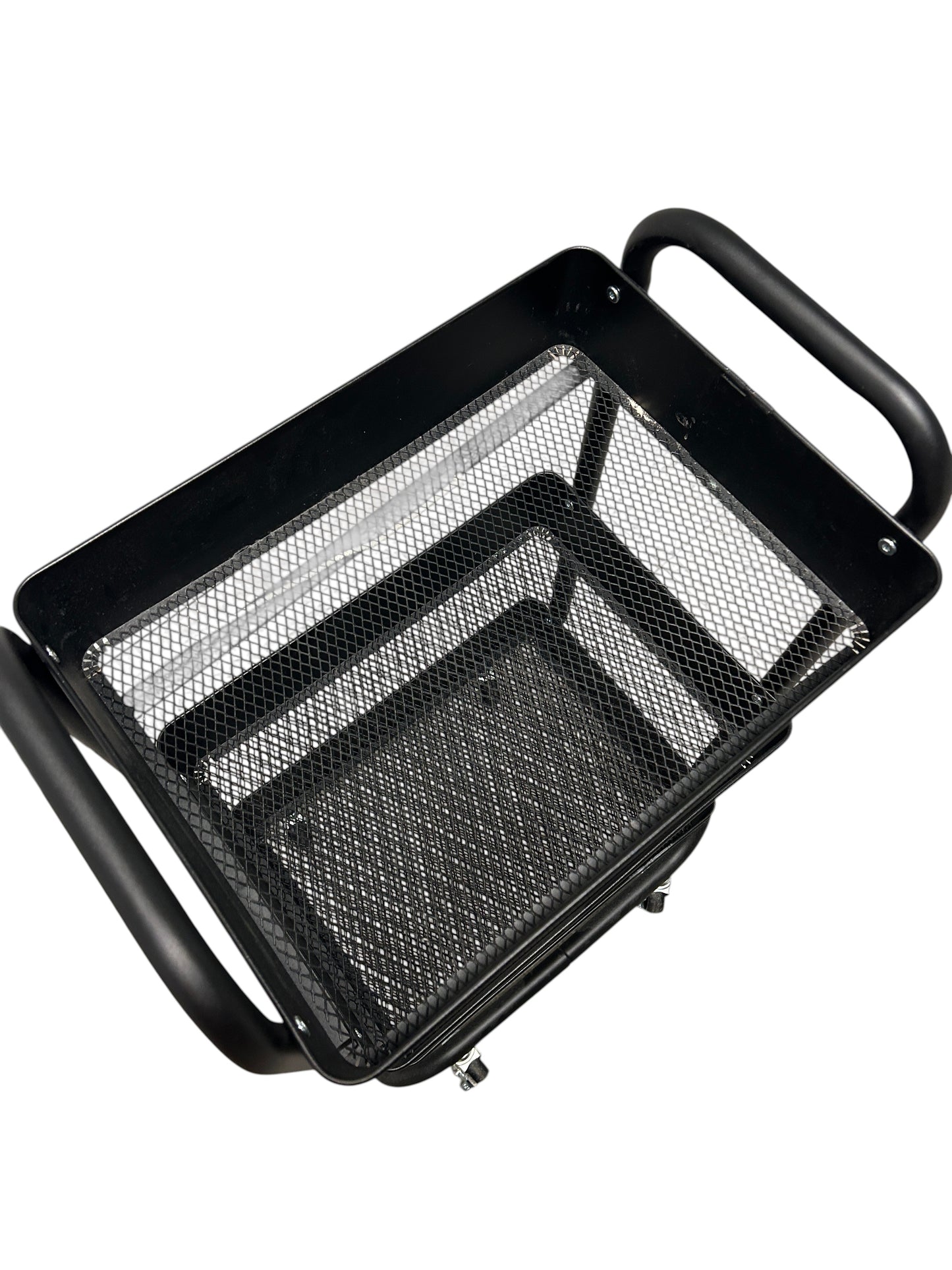 Target 3 tier black metal utility cart.