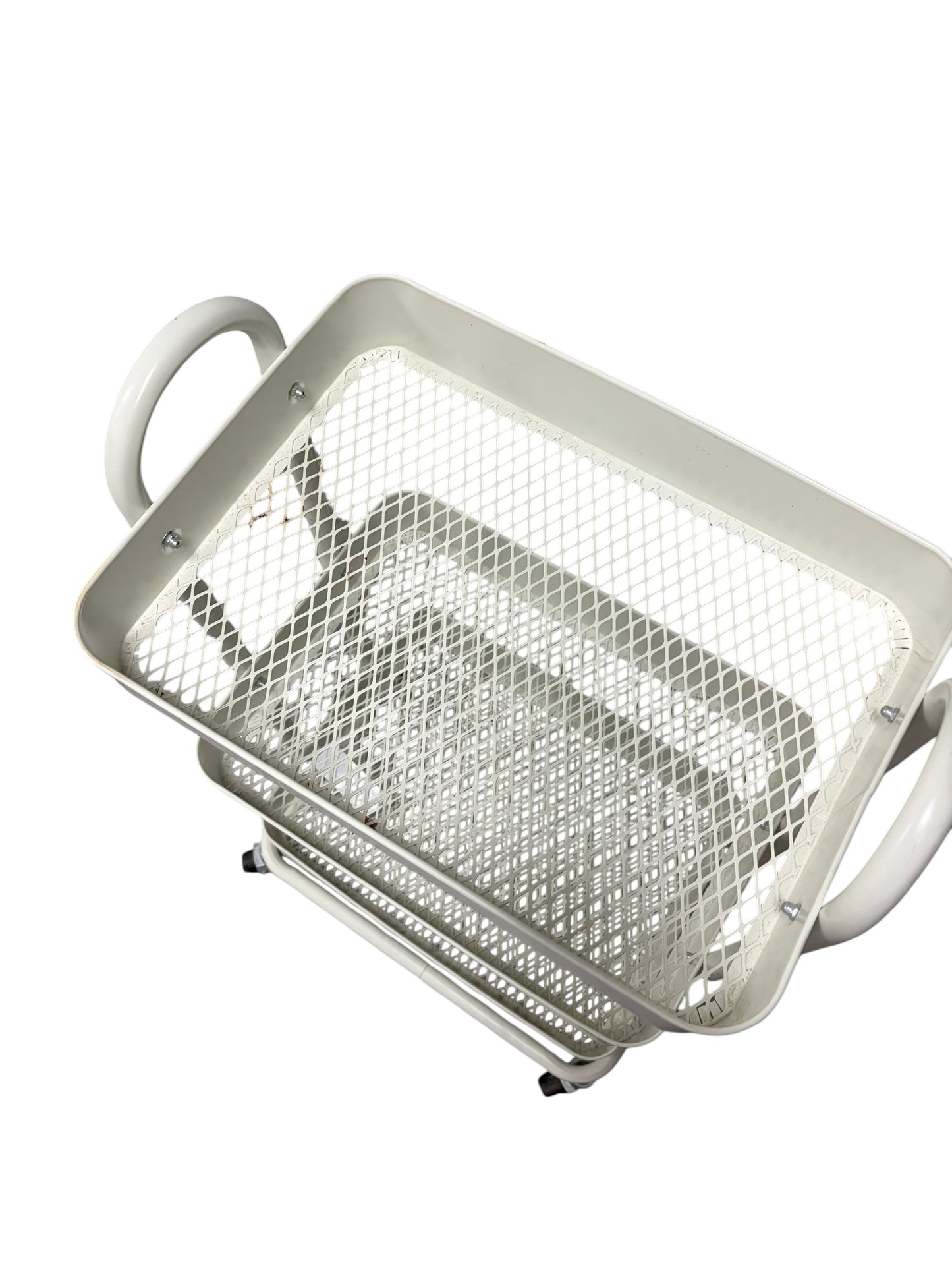 Target 3 tier cream metal utility cart.
