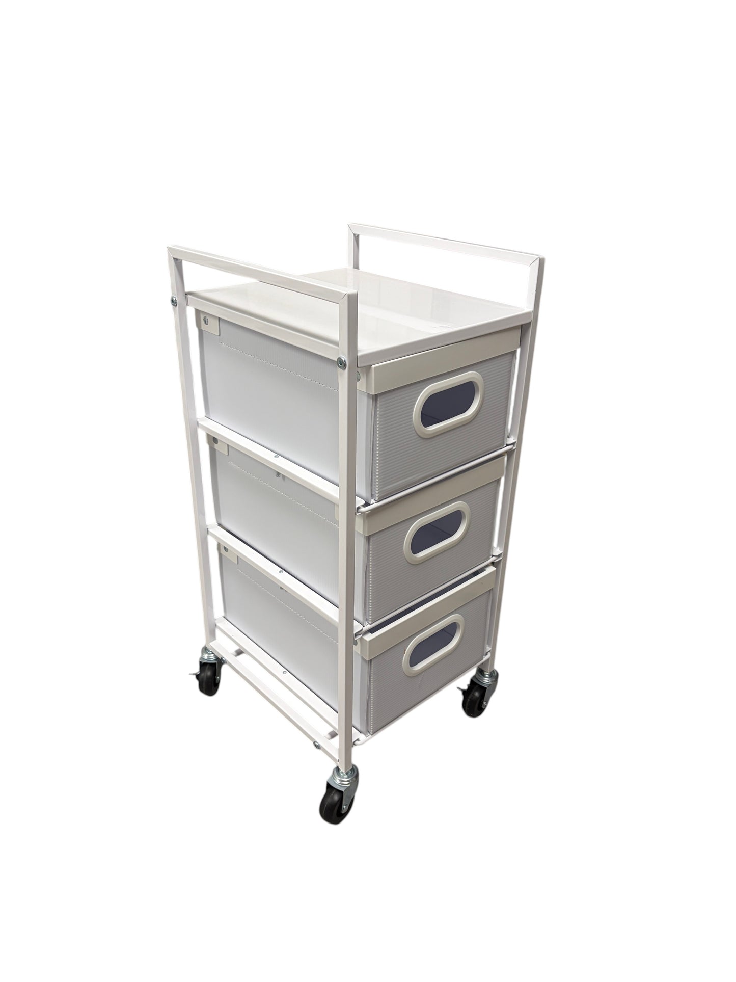 Target 3 drawer narrow cart on wheels.