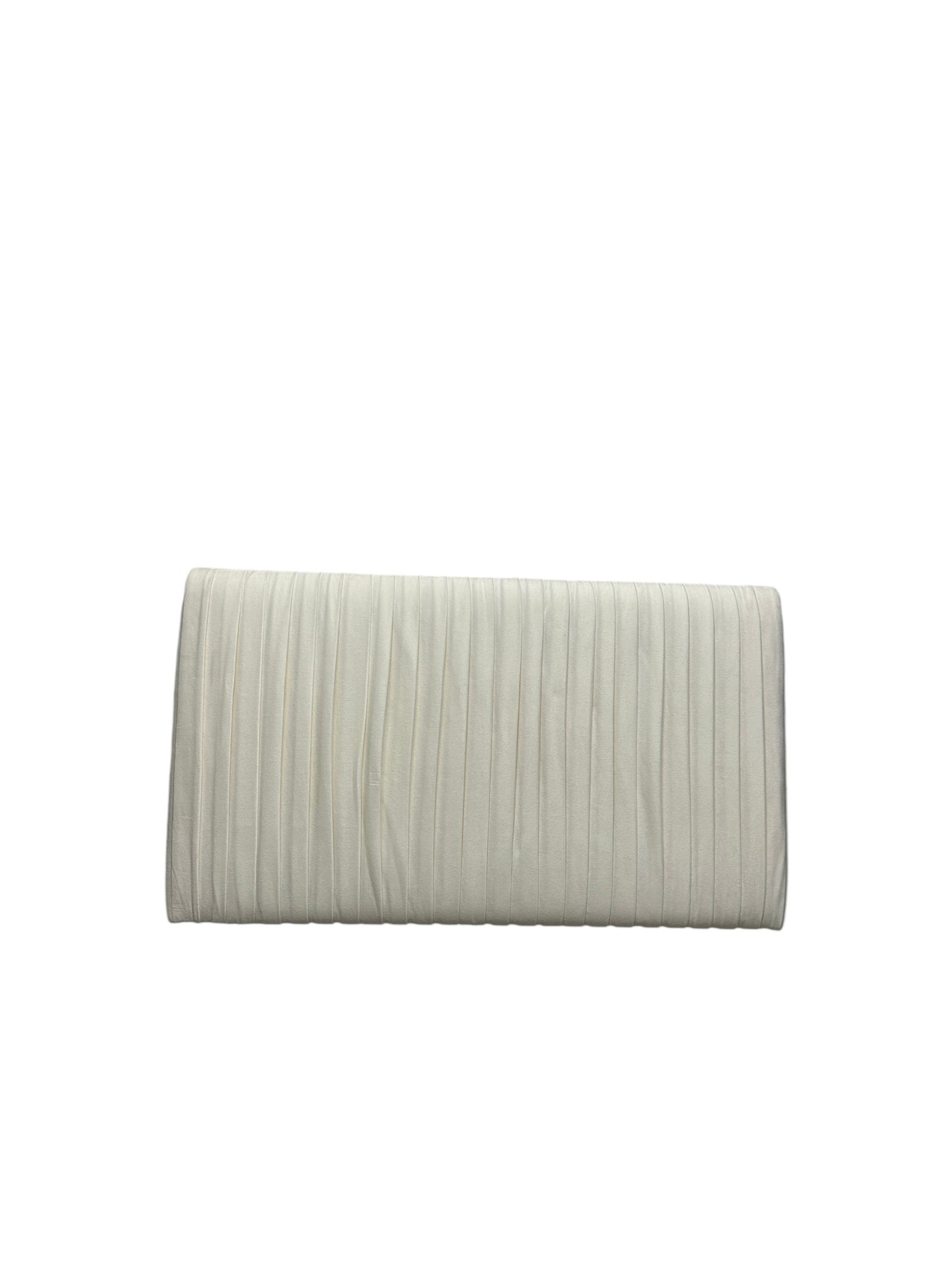Cream velvet twin headboard.