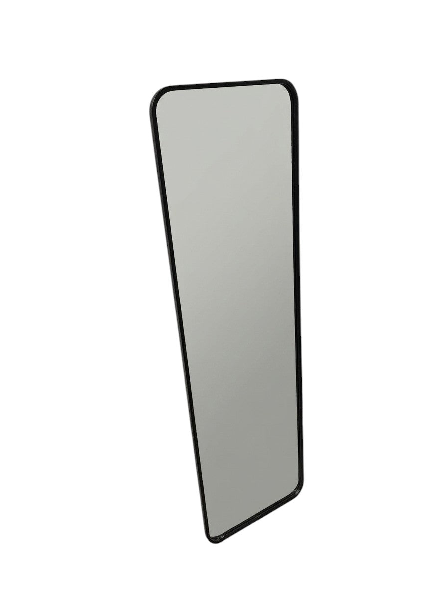 Target full-length standing floor mirror with a black frame.