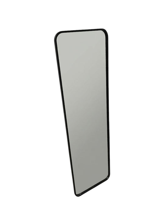 Target full-length standing floor mirror with a black frame.