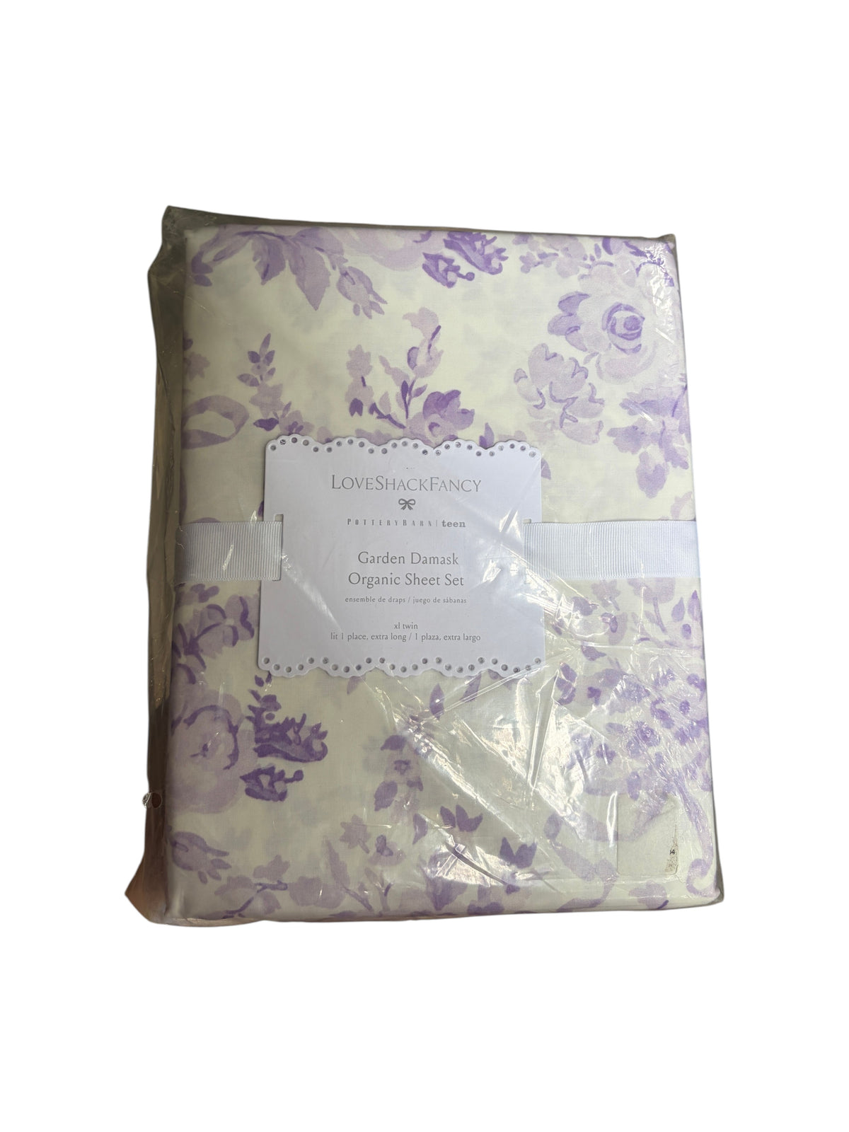 Brand new LoveShackFancy x Pottery Barn Teen twin XL sheets.