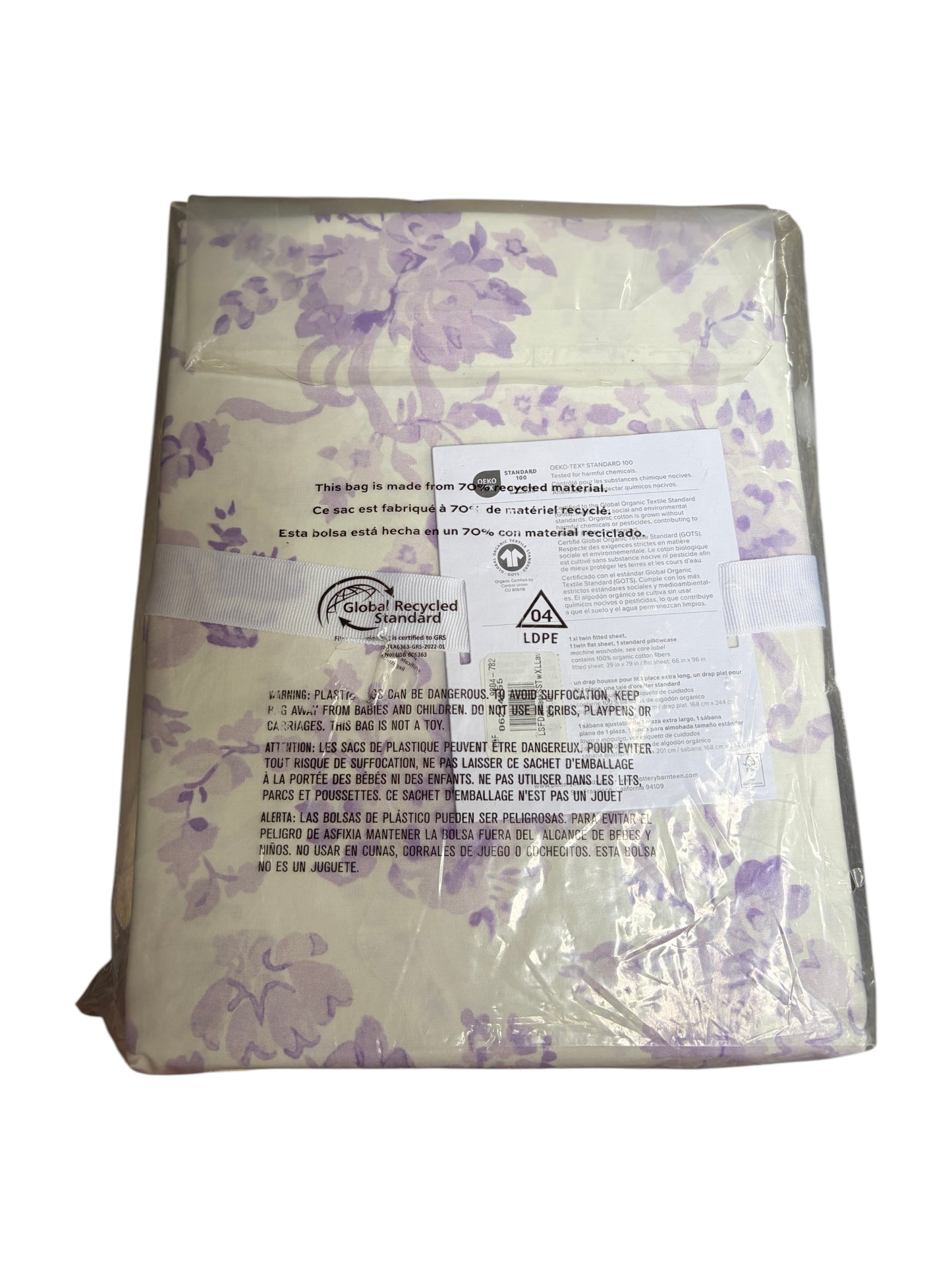Brand new LoveShackFancy x Pottery Barn Teen twin XL sheets.