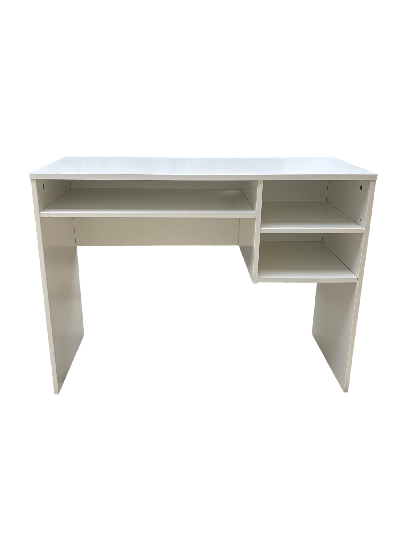 Target white writing desk with storage.