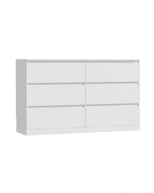 Brand new still in the box 6 drawer white dresser.